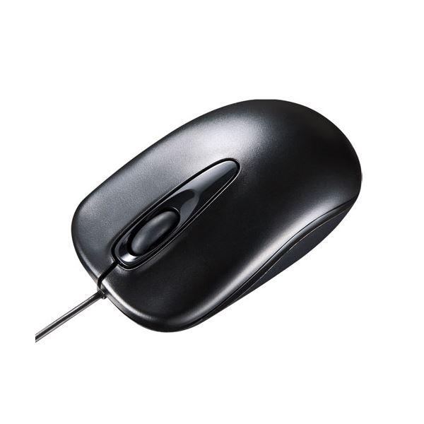 〔5個セット〕 サンワサプライ 有線光学式マウス ブラック MA-R115BKX5 まとめ買い