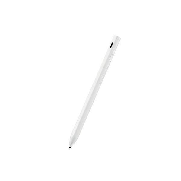 エレコム タッチペン/スタイラス/リチウム充電式/汎用/磁気吸着/USB-C充電/ペン先交換可能/ペ...