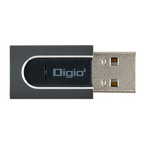 (まとめ）Digio2 USB 小型SDカードリーダーライター CRW-MSD83GY グレー 〔×...