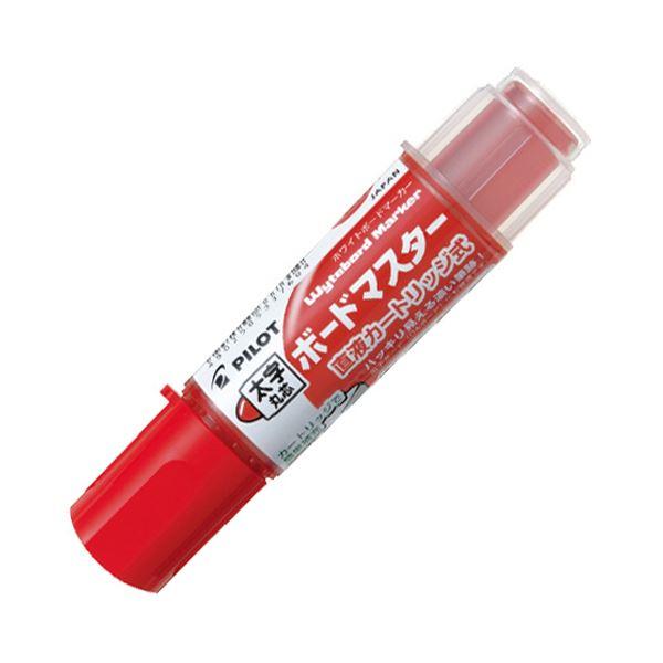 (まとめ)パイロット ボードマーカーボードマスター 太字丸芯 レッド WMBM-18BM-R 1セッ...
