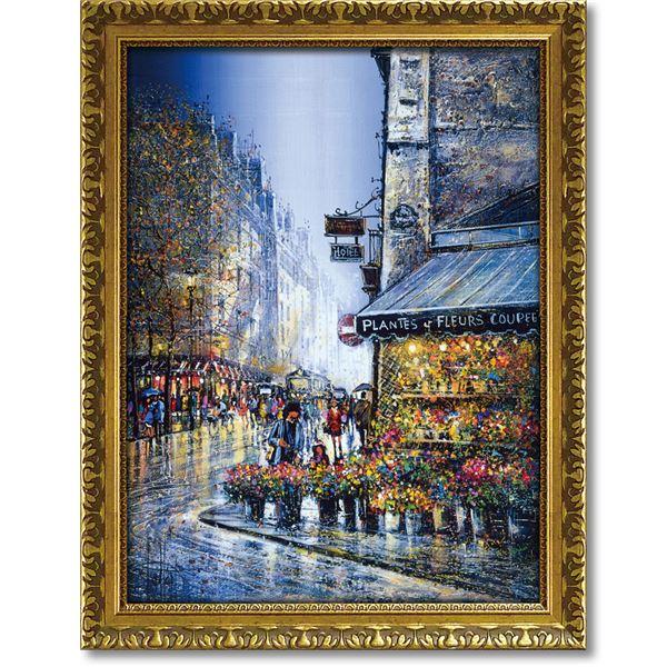 ユーパワー ギィ・デサップ Gel加工 アートフレーム 「リュ デュ バック」 業務用 まとめ買い