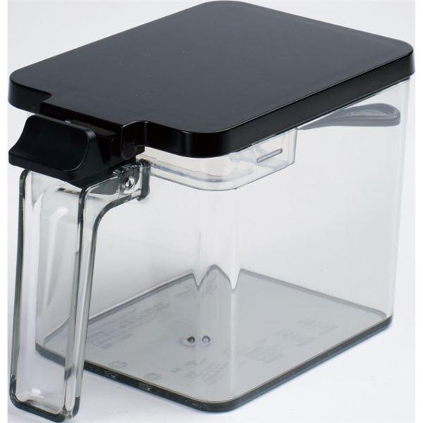 〔2個セット〕 アスベル フォルマ 密閉プッシュポット(R) 700ml ブラック A1147 業務...