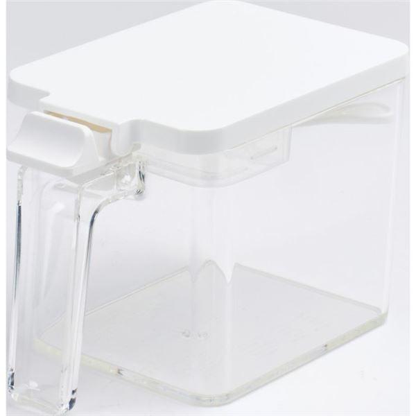 〔2個セット〕 アスベル フォルマ 密閉プッシュポット(R) 700ml ホワイト A1147 業務...