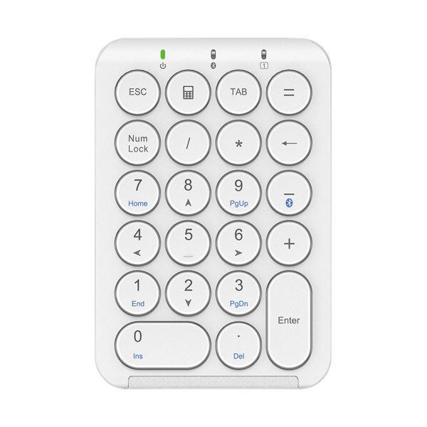 アイクレバーテンキー Bluetooth ホワイト IC-KP08-WH 1個 まとめ買い