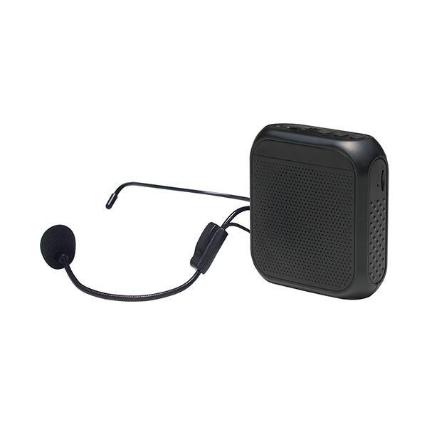 ナカバヤシ ミヨシポータブル拡声器 ブラック 8W APK-03/BK 1台 まとめ買い ポイント消...