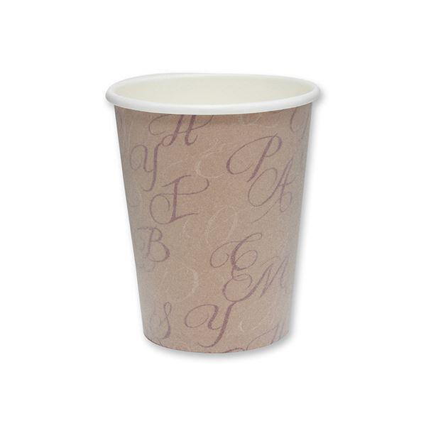 シモジマHEIKO 紙コップ 発泡断熱カップ タイポアート 8オンス 口径80mm #0045371...