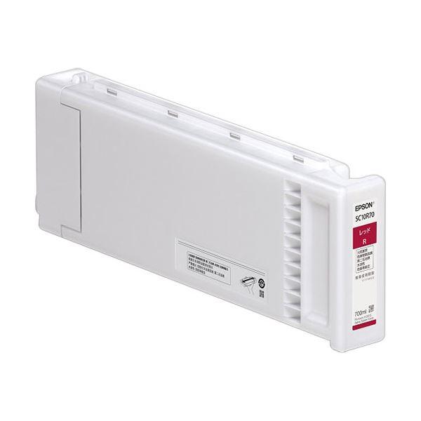 エプソンインクカートリッジ レッド 700ml SC10R70 1個 まとめ買い
