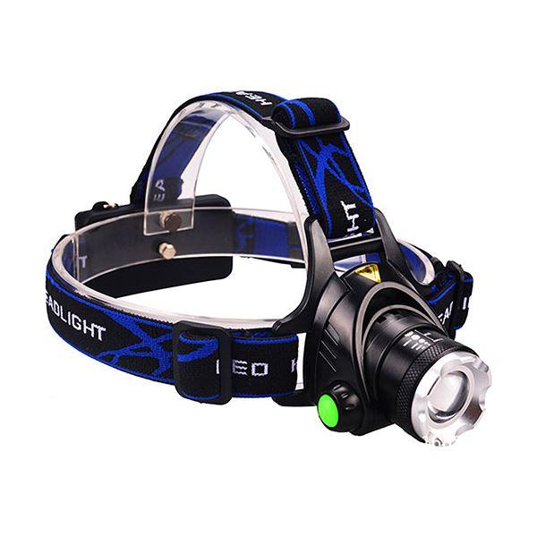 〔5セット〕 デジタルランド LEDズームヘッドライト DL-YU240X5 まとめ買い