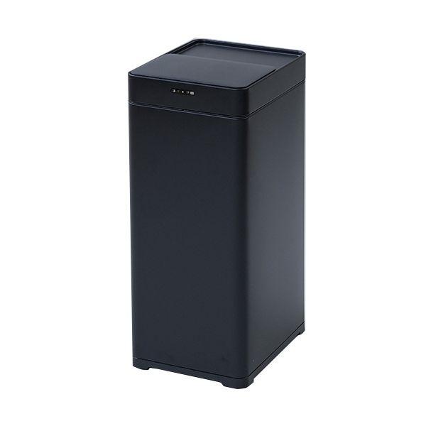 YAMAZEN センサー付きゴミ箱 ブラック HST-45R(BK) 1台 業務用 まとめ買い