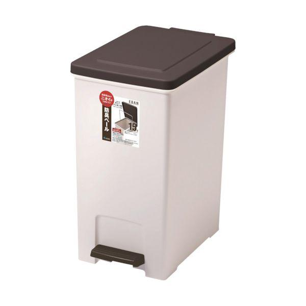 アスベル R防臭エバン・ペダルペール15L(中バケツ付) 641237 1個 業務用 まとめ買い