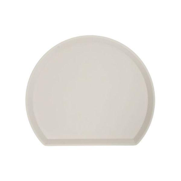 ライズクリエイション 半月盆 ミニ 食卓を引き立てるお盆・トレー グレージュ R0588-C-S 業...