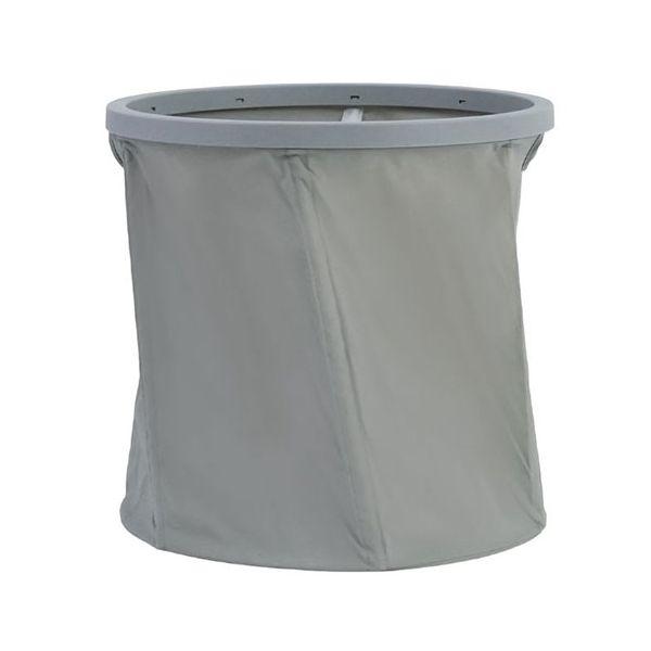 ライズクリエイション 折りたたみ収納かご ざっくり入れて整う悩まない収納 ストーングレー R0506...