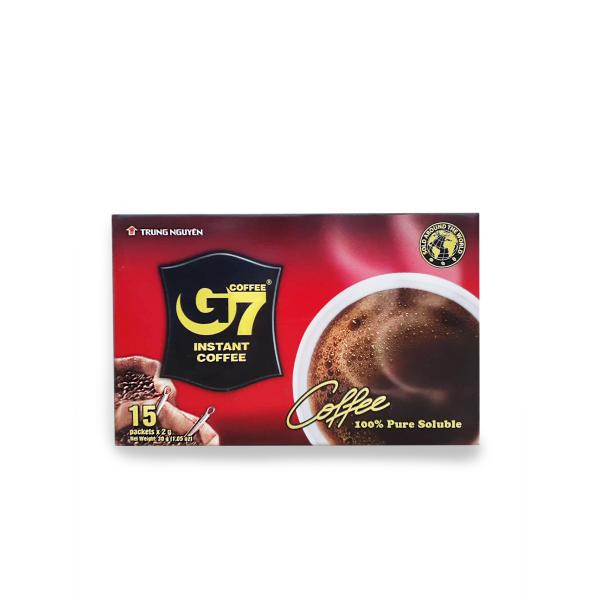 TRUNG NGUYEN チュングエン G7インスタントコーヒー ピュアブラック （2g×15袋）ベ...