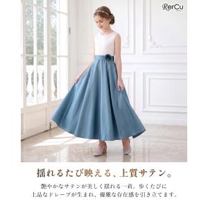発表会ドレス 子供ドレス 女の子 コサージュ付...の詳細画像4