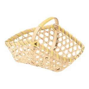 かご 即納可 カゴ バスケット ギフト ラッピング 容器 竹 2712 w17.5