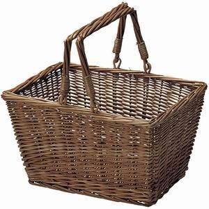 収納 かご バスケット 収納ボックス ウィロー サークル 小 幅36