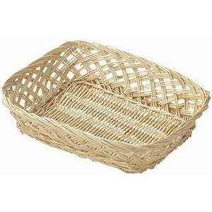 かご 即納可 カゴ バスケット 収納 トレイ ディスプレイ 柳 4204 w28