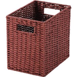 かご 即納可カゴ バスケット 収納 フタ付き PP 5881B w23 d16 h14.5cm
