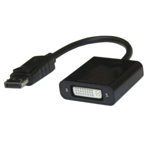 vodaview DisplayPort to DVI 変換アダプタ（黒）送料無料