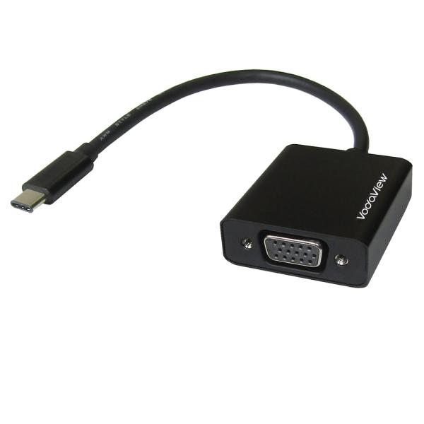 vodaview USB Type-C to VGA 変換アダプタ 送料無料