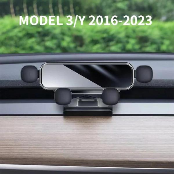 【並行輸入品】テスラモデル3 車 携帯携帯電話スタンド 重力 電話ホルダー y 2022 model...