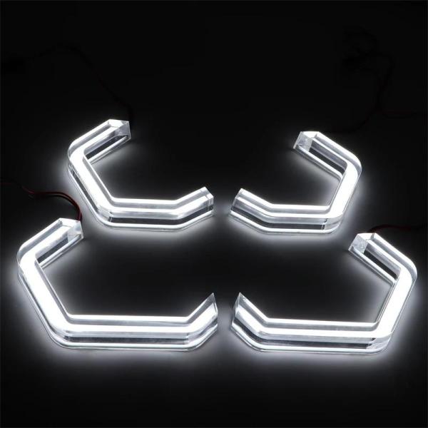【並行輸入品】スバル インプレッサ led ホワイトエンジェルアイ M4 コンセプトスタイル dtm...