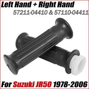 【並行輸入品】Suzuki オートバイ ハンドルバーグリップ jr50 1978-2006 右側 ハンドスロットチューブ 左側ハンドル 57211-04410 57110-04411