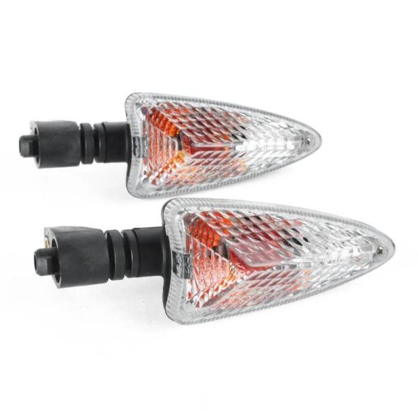 【並行輸入品】Bmw トライアンフ タイガー アプリリア ウインカーライト 12v クリアレンズ 1...