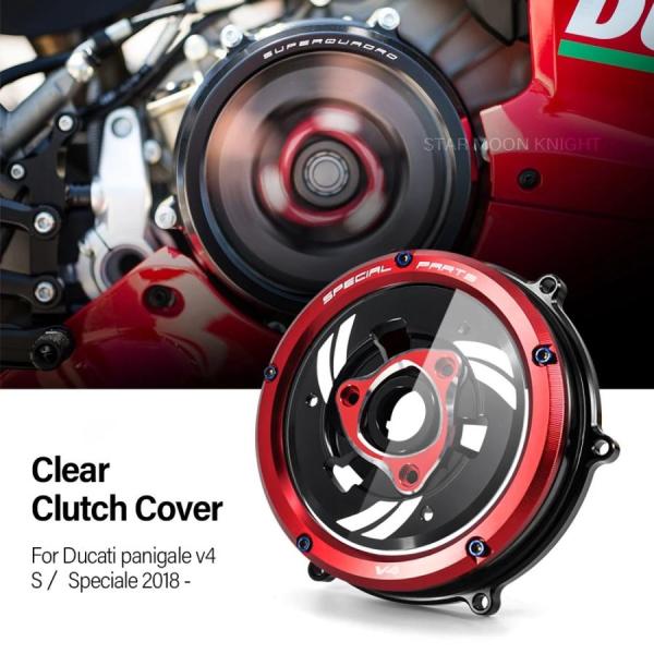 【並行輸入品】ドゥカティ 透明ポーチ エンジン テーナー 圧力プレート パニガーレ V4sv4 保護...