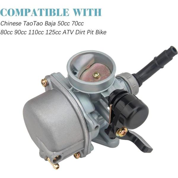 【並行輸入品】オートバイ ユニバーサル キャブレター PZ19 19ミリメートル 炭水化物50 70...