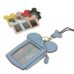 耳付き パスケース ICカード 定期入れ かわいい 通勤