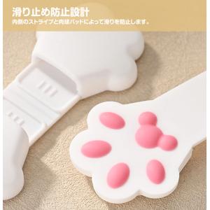 指先 ミトン 鍋つかみ 2個セット 猫 肉球 ...の詳細画像4