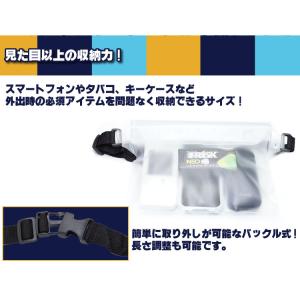 防水 ウエスト ポーチ ボディ バッグ スノー...の詳細画像5