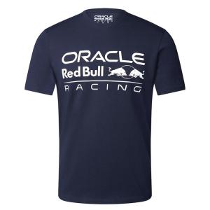 2023 オラクル レッドブル レーシング  CORE ラージ フロント ロゴ Tシャツ ネイビー RedBull F1｜Vogue Concept