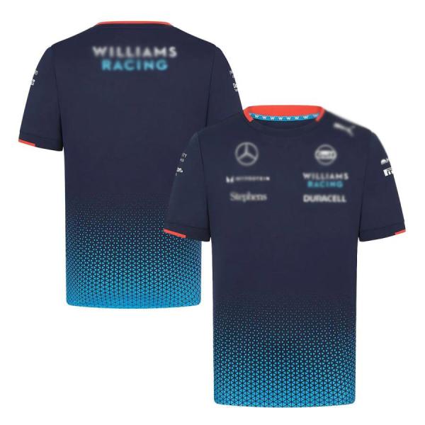2024 ウィリアムズ レーシング チーム ジャージー Tシャツ  オフィシャル F1 WILLIA...