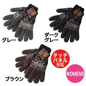 ウェメンズ 手袋 グローブ レディース 女性 女性用 スマホ対応 タッチパネル対応 ボア 防寒具 ウィンターグッズ ダークグレー グレー ブラウン jp-20 ニチエイ｜vogue-premium