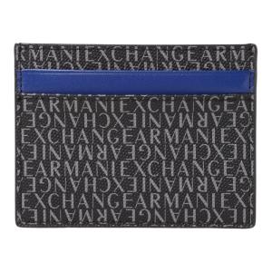 アルマーニエクスチェンジ パスケース カードケース 定期入れ メンズ ARMANI EXCHANGE ロゴ柄 BLACK｜vol8