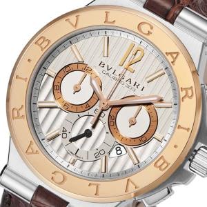 ブルガリ 腕時計 メンズ DIAGONO BVLGARI クロノグラフ 自動巻き シルバー｜vol8