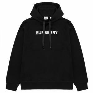 バーバリー パーカー スウェット メンズ&レディース BURBERRY 長袖 ロングスリーブ プルオーバー Mサイズ ブラック｜vol8