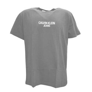 カルバンクライン Tシャツ カットソー メンズ BACK INSTITUTE TEE Calvin Klein 半袖 クルーネック ロゴプリント Sサイズ BK｜vol8