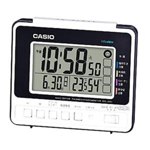 カシオ 置き時計 おき時計 メンズ&レディース CASIO ブラック ホワイト｜vol8