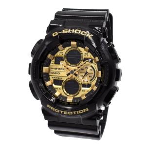 カシオ 腕時計 メンズ&レディース G-SHOCK Gショック ANALOG-DIGITAL 140 SERIES ジーショック CASIO クオーツ アナデジ アナログ ゴールド/ブラック｜vol8