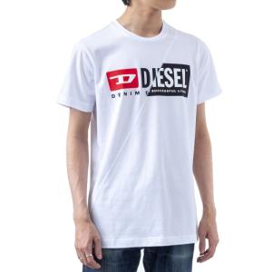 ディーゼル Tシャツ カットソー メンズ DIESEL 半袖 クルーネック ロゴプリント Mサイズ｜vol8