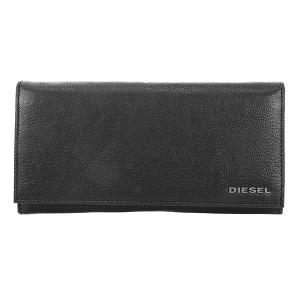 ディーゼル 長財布 ロングウォレット メンズ DIESEL レザー ブラック｜vol8