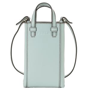 フルラ ショルダーバッグ トートバッグ ハンドバッグ レディース MIASTELLA MINI VERTICAL CROSSBODY FURLA 斜めがけ レザー ミントブルー/ライトゴールド｜vol8