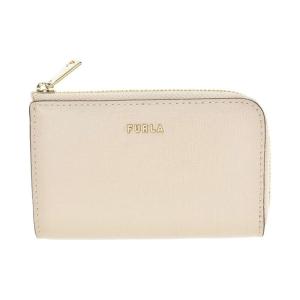 フルラ キーケース コインケース キーリング レディース FURLA BABYLON KEYCASE ZIP AROUND FURLA レザー ロゴ シンプル ライトピンク系｜vol8