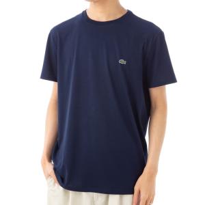 ラコステ Tシャツ カットソー メンズ LACOSTE 半袖 クルーネック ロゴ Lサイズ｜vol8