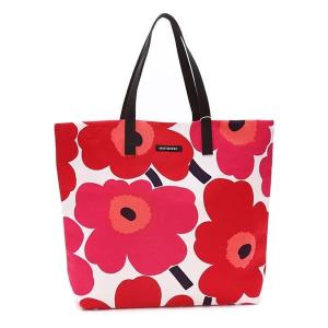 マリメッコ トートバッグ レディース SILJA SHOPPER BAG marimekko RED｜vol8