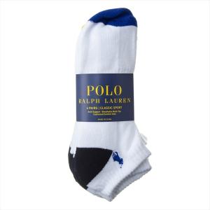 ポロラルフローレン アンクルソックス6足セット 靴下6足セット ショートソックス6足セット メンズ Polo Ralph Lauren ロゴ 25.5cm-30cm｜vol8