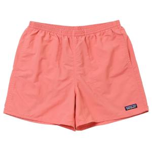 パタゴニア ボードショーツ ハーフパンツ 水着 メンズ M'S BAGGIES SHORTS 5 IN patagonia ロゴ 無地 シンプル Lサイズ(US) コーラル｜vol8